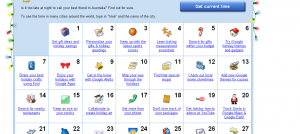 Official google countdown to 2009