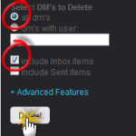 Thumbnail image for Delete Twitter Direct Messages with Automated JavaScript