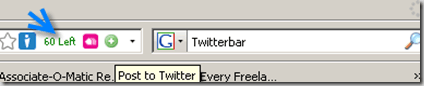 Twitterbar
