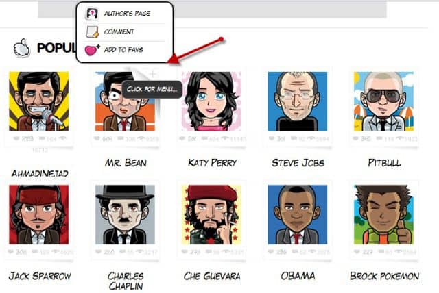 Popular Avatars