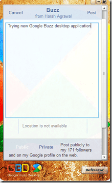 google buzz desktop application thumb
