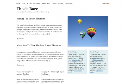 19 Best and Free Thesis Skins For Thesis Wordpress Theme