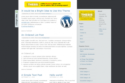 19 Best and Free Thesis Skins For Thesis Wordpress Theme