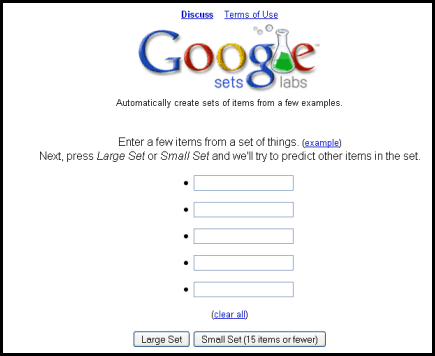 google set