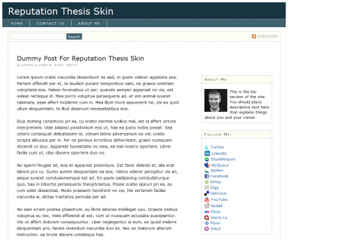19 Best and Free Thesis Skins For Thesis Wordpress Theme