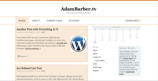 19 Best and Free Thesis Skins For Thesis Wordpress Theme