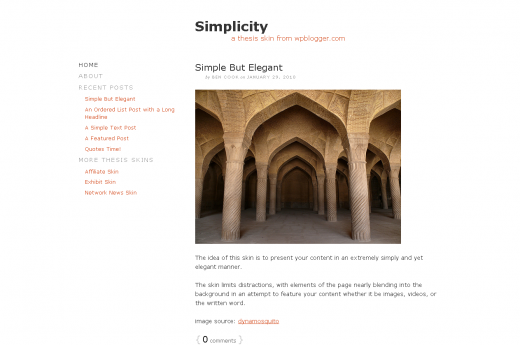 19 Best and Free Thesis Skins For Thesis Wordpress Theme