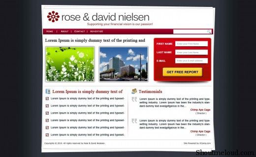 Make an Attractive Landing Page to Lower your Bounce Rate
