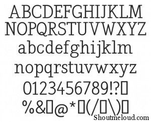 NADIA SERIF font