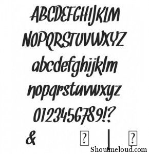 SNICKLES font