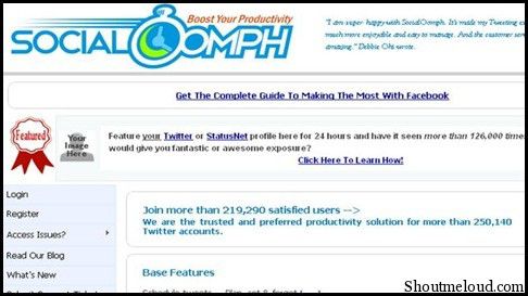 SocialOomph