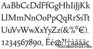 TALLYS font