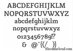 mido font