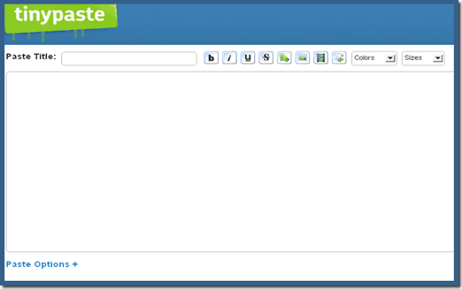 Tinypaste
