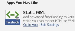 How to Create Custom Welcome Page Using Facebook FBML Application