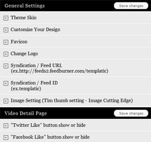 Templatic Video WordPress Theme : Free WordPress Video Template video-admin