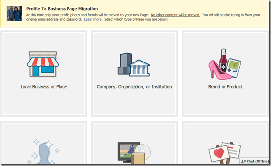 How to Convert your Facebook Profile into Facebook Fan Page