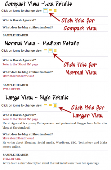 BloG adaptable view 
