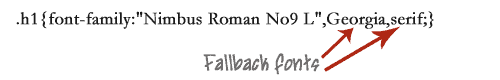 Solutions to Make Your Fonts/Layouts Browser Compatible fallback-fonts