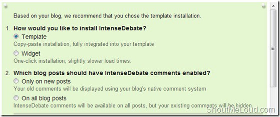 Instense-debate-Installation