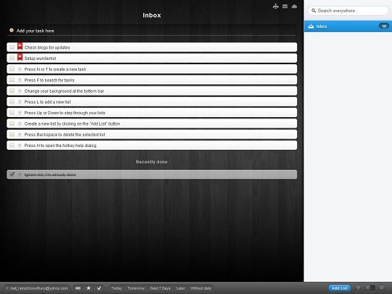 Wunderlist Wunderlist