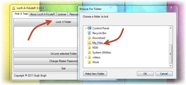 Lock A Folder