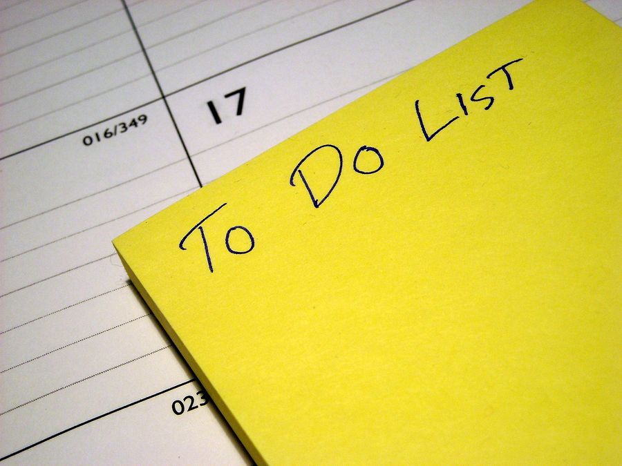 To DO List - Work from home