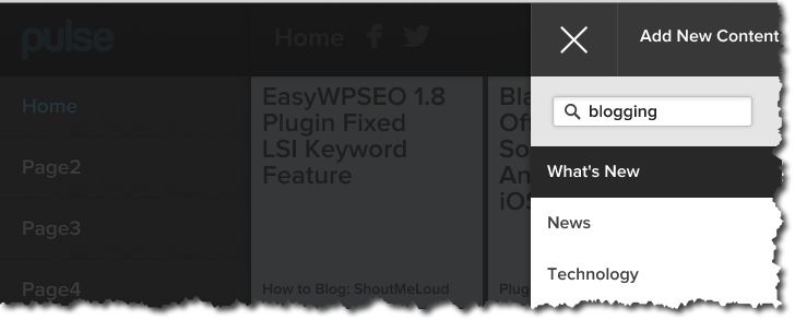 Pulse Feed reader Pulse Feed reader