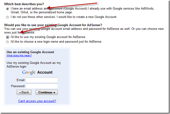 Adsense-Email-address