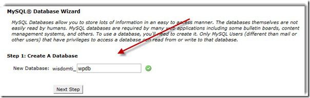 Crea Database