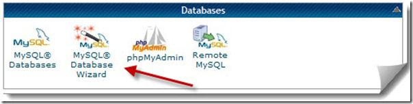Cretae MySQL Database Wizard