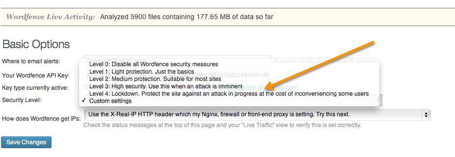 word Fence security settings word Fence security settings