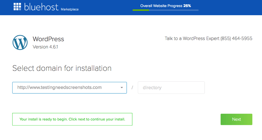 WordPress on Bluehost wordpress-bluehost