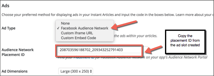 Adding Facebook ads on WordPress Adding Facebook ads on WordPress