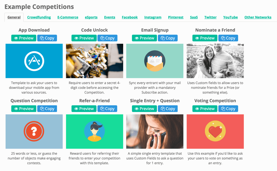 Gleam - Contest Giveaway Example gleam-contest-giveaway-example