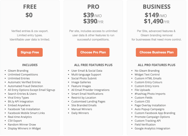 Gleam Pricing gleam-pricing