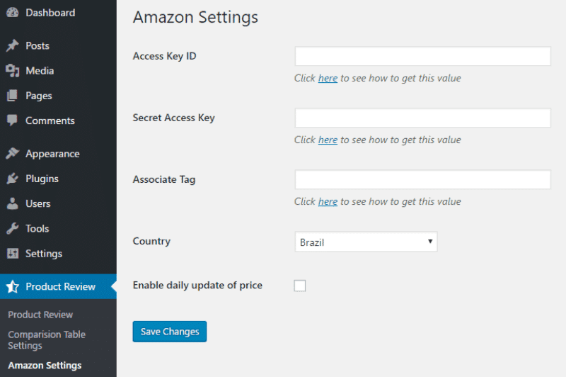 amazon-settings