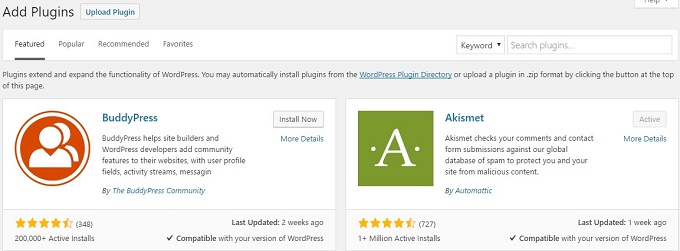 Add Plugins Add Plugins