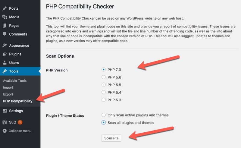 PHP Compatibility