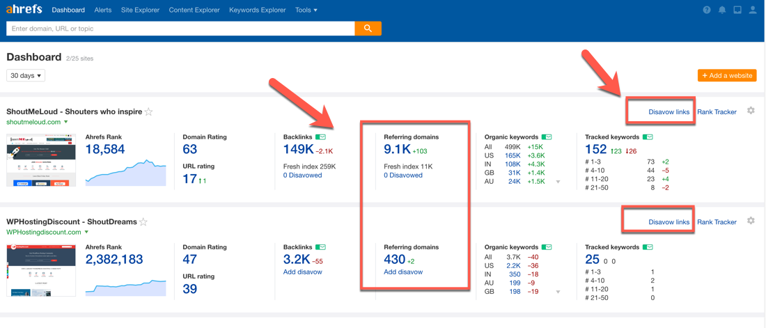 Website report Website report