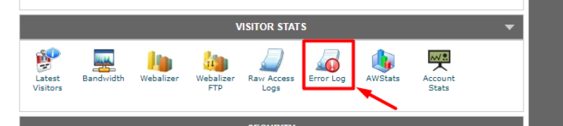 error logs