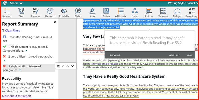 ProWritingAid readability prowritingaid_readability