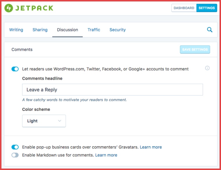 Jetpack WordPress Plugin