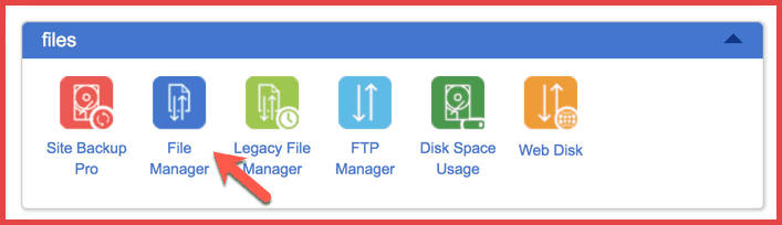 cPanel-file-manager