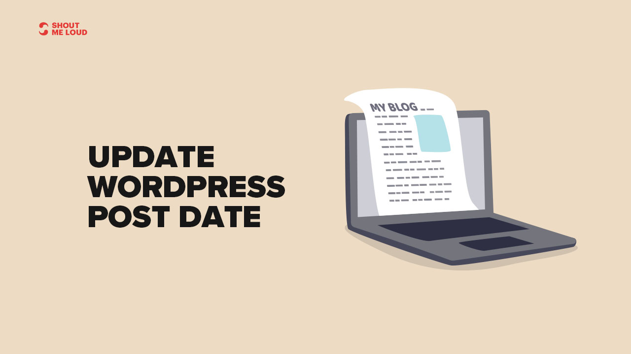 Update WordPress Post Date